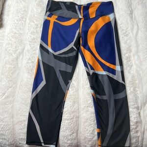 Fabletics Black and Blue Joggers with Athletic Fit